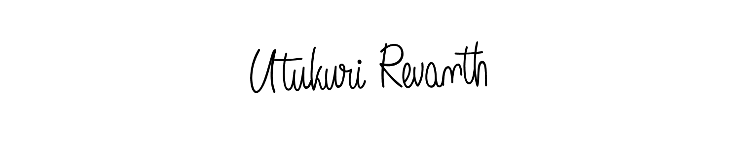 Similarly Angelique-Rose-font-FFP is the best handwritten signature design. Signature creator online .You can use it as an online autograph creator for name Utukuri Revanth. Utukuri Revanth signature style 5 images and pictures png
