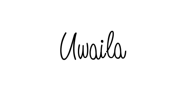 Create a beautiful signature design for name Uwaila. With this signature (Angelique-Rose-font-FFP) fonts, you can make a handwritten signature for free. Uwaila signature style 5 images and pictures png