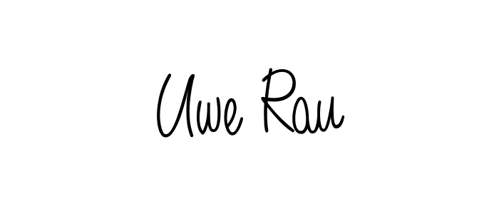 Also You can easily find your signature by using the search form. We will create Uwe Rau name handwritten signature images for you free of cost using Angelique-Rose-font-FFP sign style. Uwe Rau signature style 5 images and pictures png