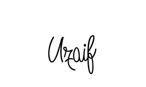 Create a beautiful signature design for name Uzaif. With this signature (Angelique-Rose-font-FFP) fonts, you can make a handwritten signature for free. Uzaif signature style 5 images and pictures png