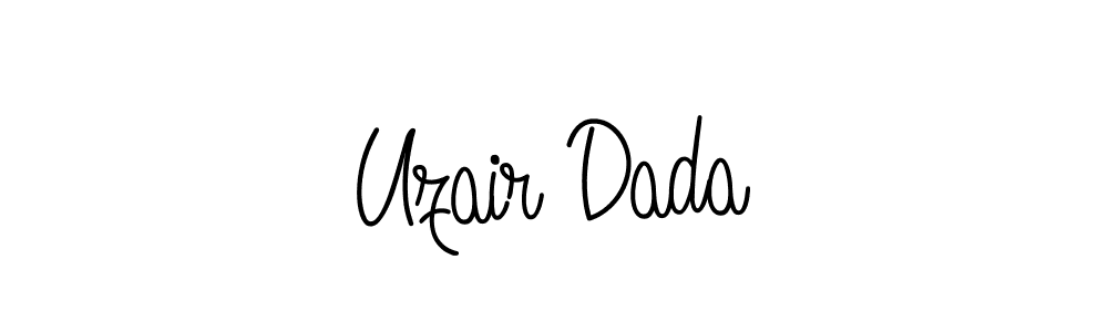 How to make Uzair Dada signature? Angelique-Rose-font-FFP is a professional autograph style. Create handwritten signature for Uzair Dada name. Uzair Dada signature style 5 images and pictures png