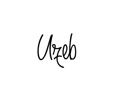 Once you've used our free online signature maker to create your best signature Angelique-Rose-font-FFP style, it's time to enjoy all of the benefits that Uzeb name signing documents. Uzeb signature style 5 images and pictures png