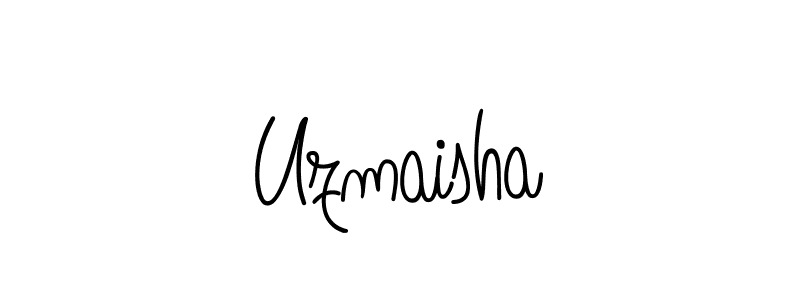 Create a beautiful signature design for name Uzmaisha. With this signature (Angelique-Rose-font-FFP) fonts, you can make a handwritten signature for free. Uzmaisha signature style 5 images and pictures png