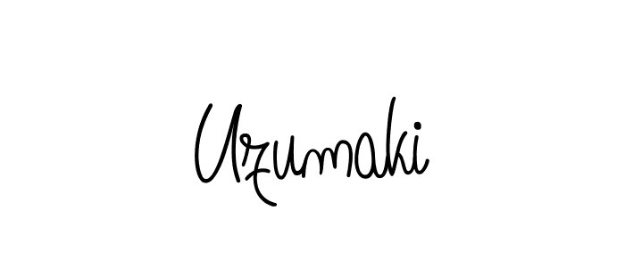 Use a signature maker to create a handwritten signature online. With this signature software, you can design (Angelique-Rose-font-FFP) your own signature for name Uzumaki. Uzumaki signature style 5 images and pictures png