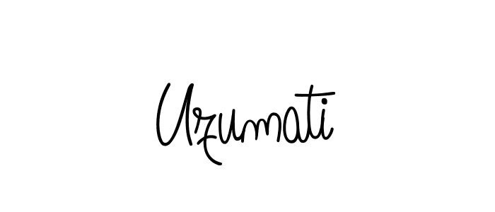 How to Draw Uzumati signature style? Angelique-Rose-font-FFP is a latest design signature styles for name Uzumati. Uzumati signature style 5 images and pictures png