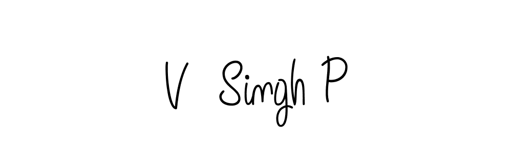 This is the best signature style for the V  Singh P name. Also you like these signature font (Angelique-Rose-font-FFP). Mix name signature. V  Singh P signature style 5 images and pictures png