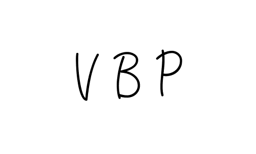V B P stylish signature style. Best Handwritten Sign (Angelique-Rose-font-FFP) for my name. Handwritten Signature Collection Ideas for my name V B P. V B P signature style 5 images and pictures png