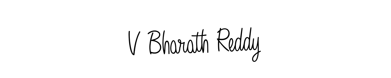 This is the best signature style for the V Bharath Reddy name. Also you like these signature font (Angelique-Rose-font-FFP). Mix name signature. V Bharath Reddy signature style 5 images and pictures png