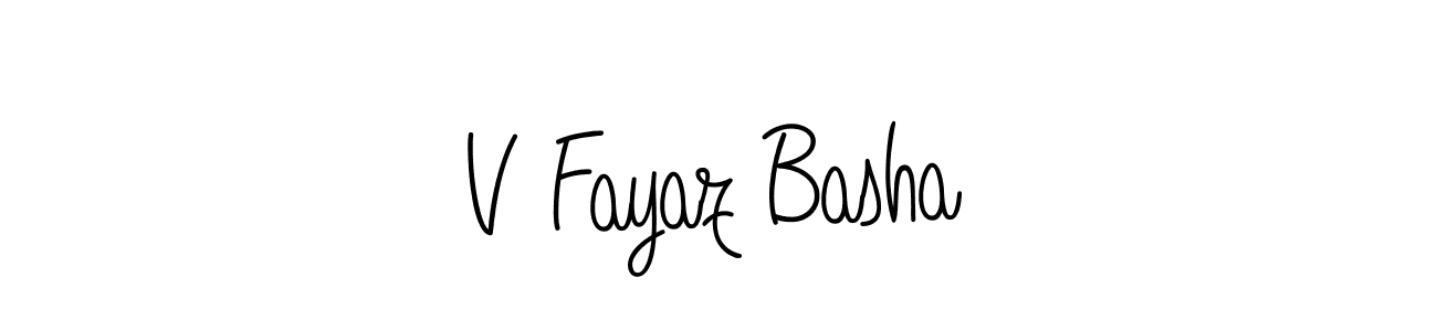 This is the best signature style for the V Fayaz Basha name. Also you like these signature font (Angelique-Rose-font-FFP). Mix name signature. V Fayaz Basha signature style 5 images and pictures png