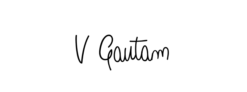 Make a short V Gautam signature style. Manage your documents anywhere anytime using Angelique-Rose-font-FFP. Create and add eSignatures, submit forms, share and send files easily. V Gautam signature style 5 images and pictures png