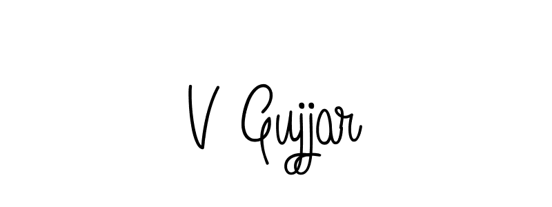 Make a short V Gujjar signature style. Manage your documents anywhere anytime using Angelique-Rose-font-FFP. Create and add eSignatures, submit forms, share and send files easily. V Gujjar signature style 5 images and pictures png