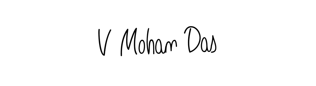 Best and Professional Signature Style for V Mohan Das. Angelique-Rose-font-FFP Best Signature Style Collection. V Mohan Das signature style 5 images and pictures png