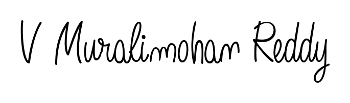 V Muralimohan Reddy stylish signature style. Best Handwritten Sign (Angelique-Rose-font-FFP) for my name. Handwritten Signature Collection Ideas for my name V Muralimohan Reddy. V Muralimohan Reddy signature style 5 images and pictures png
