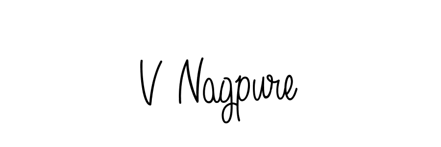 Here are the top 10 professional signature styles for the name V Nagpure. These are the best autograph styles you can use for your name. V Nagpure signature style 5 images and pictures png