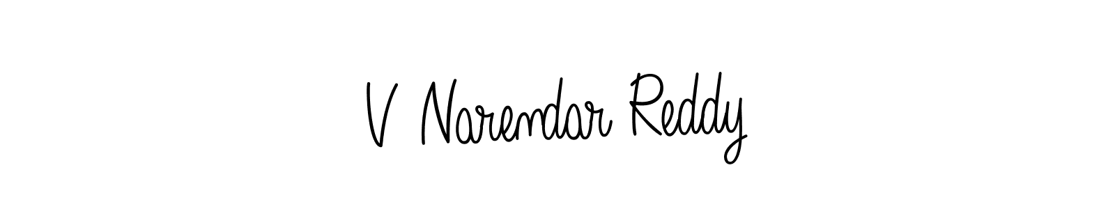 Also You can easily find your signature by using the search form. We will create V Narendar Reddy name handwritten signature images for you free of cost using Angelique-Rose-font-FFP sign style. V Narendar Reddy signature style 5 images and pictures png