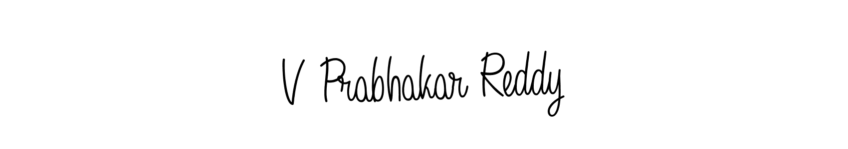 Angelique-Rose-font-FFP is a professional signature style that is perfect for those who want to add a touch of class to their signature. It is also a great choice for those who want to make their signature more unique. Get V Prabhakar Reddy name to fancy signature for free. V Prabhakar Reddy signature style 5 images and pictures png