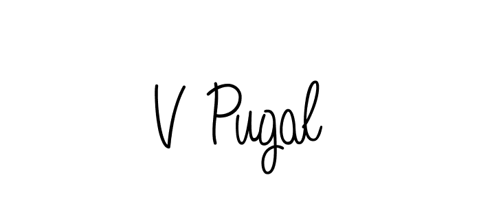 This is the best signature style for the V Pugal name. Also you like these signature font (Angelique-Rose-font-FFP). Mix name signature. V Pugal signature style 5 images and pictures png