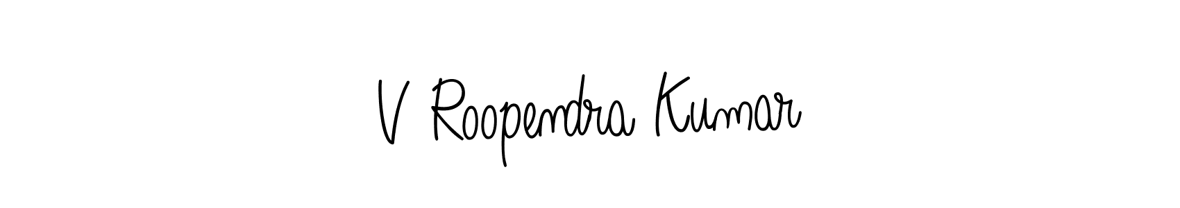 You can use this online signature creator to create a handwritten signature for the name V Roopendra Kumar. This is the best online autograph maker. V Roopendra Kumar signature style 5 images and pictures png