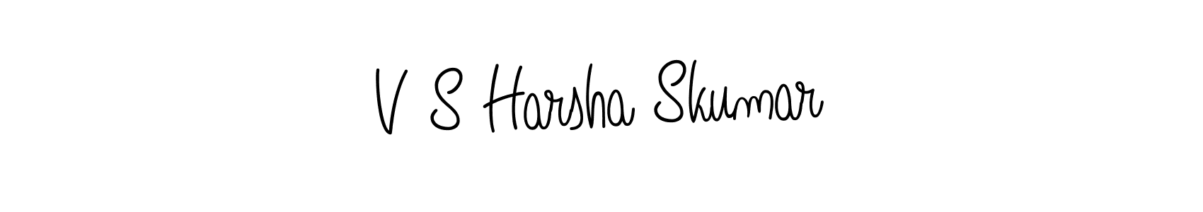 Once you've used our free online signature maker to create your best signature Angelique-Rose-font-FFP style, it's time to enjoy all of the benefits that V S Harsha Skumar name signing documents. V S Harsha Skumar signature style 5 images and pictures png