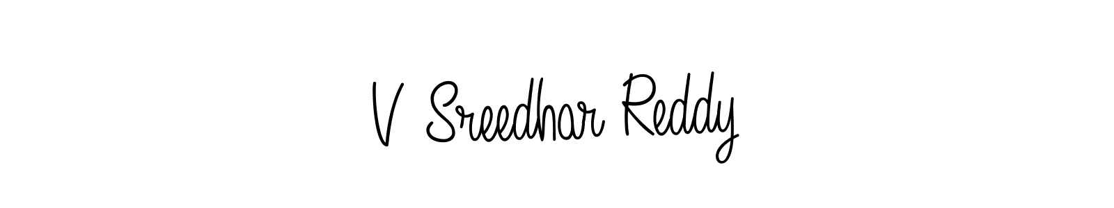Make a beautiful signature design for name V Sreedhar Reddy. Use this online signature maker to create a handwritten signature for free. V Sreedhar Reddy signature style 5 images and pictures png