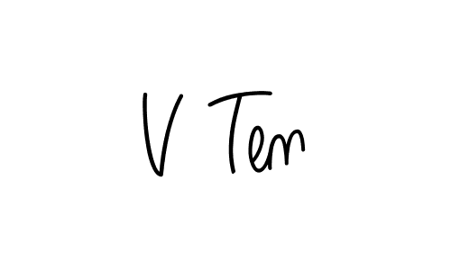 Check out images of Autograph of V Ten name. Actor V Ten Signature Style. Angelique-Rose-font-FFP is a professional sign style online. V Ten signature style 5 images and pictures png