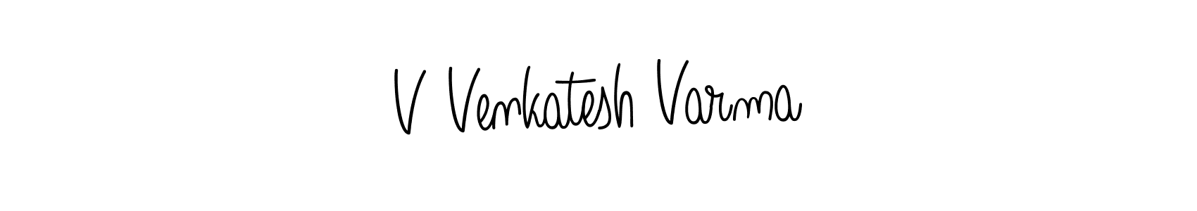 Similarly Angelique-Rose-font-FFP is the best handwritten signature design. Signature creator online .You can use it as an online autograph creator for name V Venkatesh Varma. V Venkatesh Varma signature style 5 images and pictures png