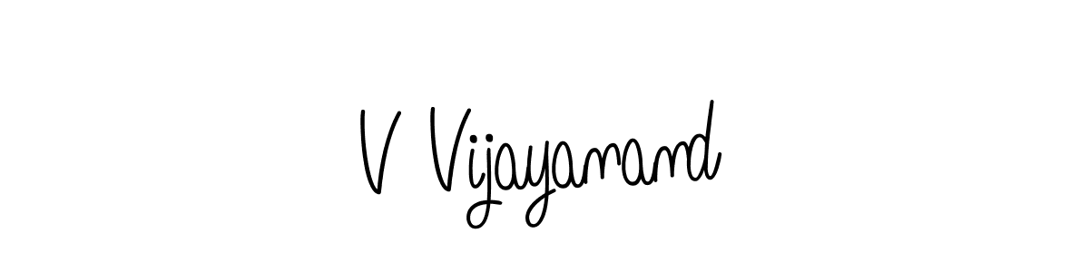 Once you've used our free online signature maker to create your best signature Angelique-Rose-font-FFP style, it's time to enjoy all of the benefits that V Vijayanand name signing documents. V Vijayanand signature style 5 images and pictures png