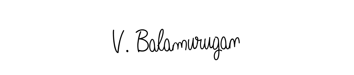 Best and Professional Signature Style for V. Balamurugan. Angelique-Rose-font-FFP Best Signature Style Collection. V. Balamurugan signature style 5 images and pictures png