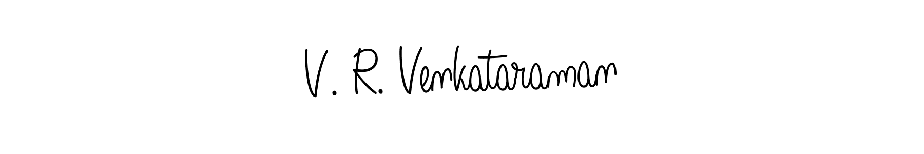 Make a beautiful signature design for name V. R. Venkataraman. Use this online signature maker to create a handwritten signature for free. V. R. Venkataraman signature style 5 images and pictures png