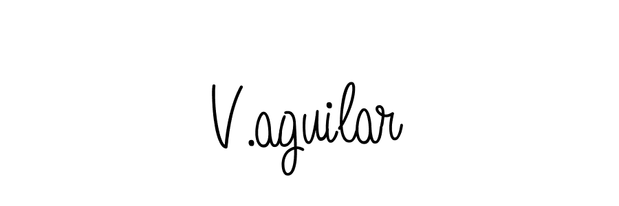 Make a short V.aguilar signature style. Manage your documents anywhere anytime using Angelique-Rose-font-FFP. Create and add eSignatures, submit forms, share and send files easily. V.aguilar signature style 5 images and pictures png