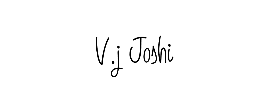 Make a beautiful signature design for name V.j Joshi. Use this online signature maker to create a handwritten signature for free. V.j Joshi signature style 5 images and pictures png