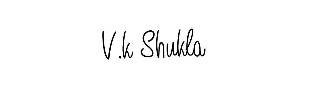 Once you've used our free online signature maker to create your best signature Angelique-Rose-font-FFP style, it's time to enjoy all of the benefits that V.k Shukla name signing documents. V.k Shukla signature style 5 images and pictures png