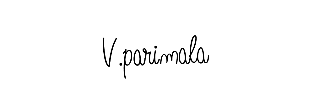 How to Draw V.parimala signature style? Angelique-Rose-font-FFP is a latest design signature styles for name V.parimala. V.parimala signature style 5 images and pictures png