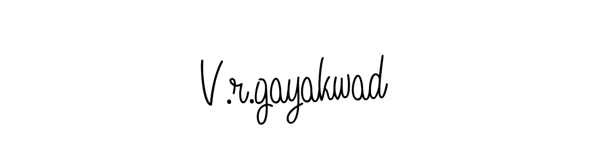 Here are the top 10 professional signature styles for the name V.r.gayakwad. These are the best autograph styles you can use for your name. V.r.gayakwad signature style 5 images and pictures png