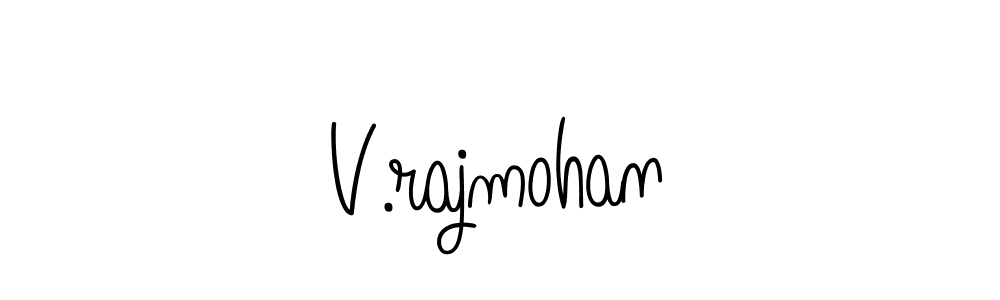 How to make V.rajmohan signature? Angelique-Rose-font-FFP is a professional autograph style. Create handwritten signature for V.rajmohan name. V.rajmohan signature style 5 images and pictures png