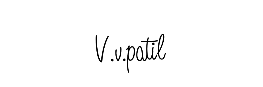 Check out images of Autograph of V.v.patil name. Actor V.v.patil Signature Style. Angelique-Rose-font-FFP is a professional sign style online. V.v.patil signature style 5 images and pictures png