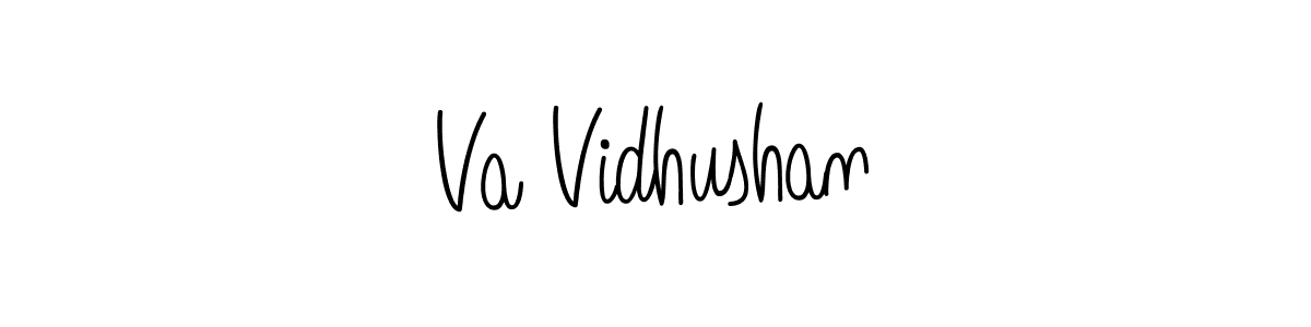 Make a beautiful signature design for name Va Vidhushan. Use this online signature maker to create a handwritten signature for free. Va Vidhushan signature style 5 images and pictures png