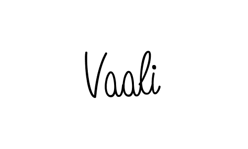Vaali stylish signature style. Best Handwritten Sign (Angelique-Rose-font-FFP) for my name. Handwritten Signature Collection Ideas for my name Vaali. Vaali signature style 5 images and pictures png
