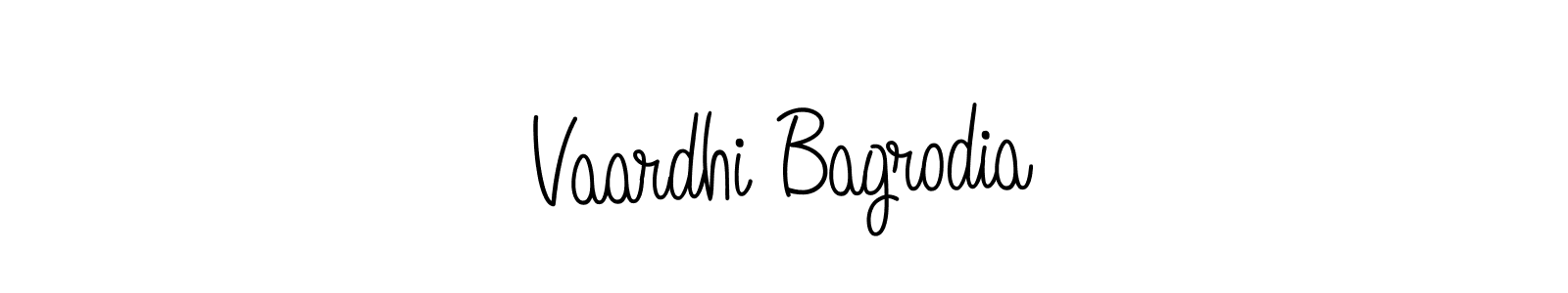 How to make Vaardhi Bagrodia signature? Angelique-Rose-font-FFP is a professional autograph style. Create handwritten signature for Vaardhi Bagrodia name. Vaardhi Bagrodia signature style 5 images and pictures png