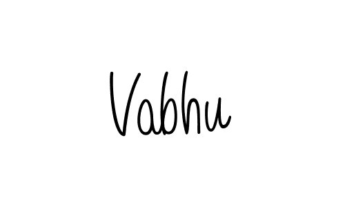 Angelique-Rose-font-FFP is a professional signature style that is perfect for those who want to add a touch of class to their signature. It is also a great choice for those who want to make their signature more unique. Get Vabhu name to fancy signature for free. Vabhu signature style 5 images and pictures png