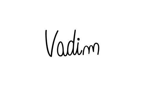 Once you've used our free online signature maker to create your best signature Angelique-Rose-font-FFP style, it's time to enjoy all of the benefits that Vadim name signing documents. Vadim signature style 5 images and pictures png