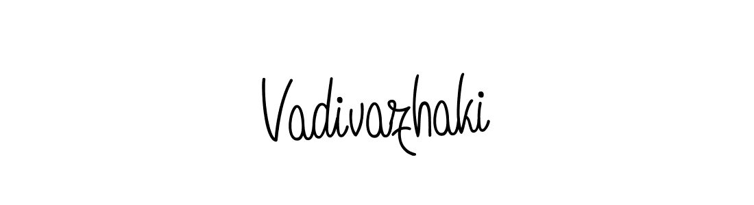 if you are searching for the best signature style for your name Vadivazhaki. so please give up your signature search. here we have designed multiple signature styles  using Angelique-Rose-font-FFP. Vadivazhaki signature style 5 images and pictures png