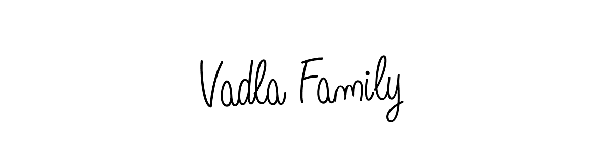 Best and Professional Signature Style for Vadla Family. Angelique-Rose-font-FFP Best Signature Style Collection. Vadla Family signature style 5 images and pictures png