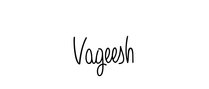 Create a beautiful signature design for name Vageesh. With this signature (Angelique-Rose-font-FFP) fonts, you can make a handwritten signature for free. Vageesh signature style 5 images and pictures png