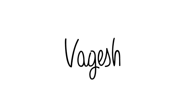 Design your own signature with our free online signature maker. With this signature software, you can create a handwritten (Angelique-Rose-font-FFP) signature for name Vagesh. Vagesh signature style 5 images and pictures png