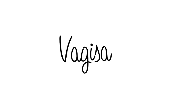 Design your own signature with our free online signature maker. With this signature software, you can create a handwritten (Angelique-Rose-font-FFP) signature for name Vagisa. Vagisa signature style 5 images and pictures png
