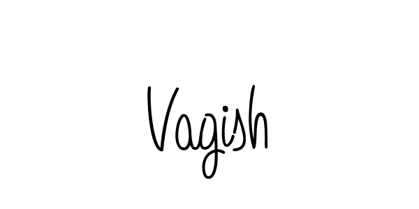 if you are searching for the best signature style for your name Vagish. so please give up your signature search. here we have designed multiple signature styles  using Angelique-Rose-font-FFP. Vagish signature style 5 images and pictures png