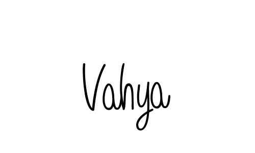 How to make Vahya signature? Angelique-Rose-font-FFP is a professional autograph style. Create handwritten signature for Vahya name. Vahya signature style 5 images and pictures png
