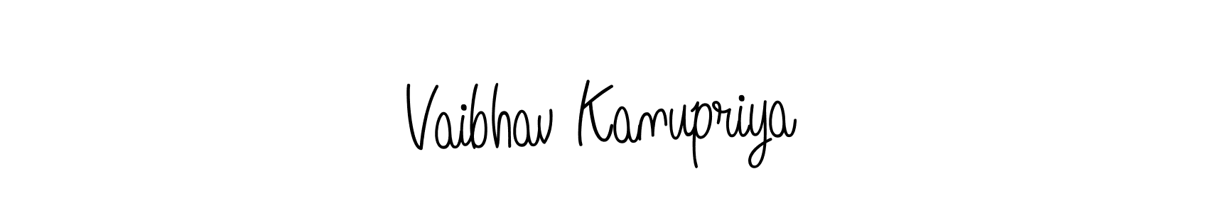 You can use this online signature creator to create a handwritten signature for the name Vaibhav Kanupriya. This is the best online autograph maker. Vaibhav Kanupriya signature style 5 images and pictures png