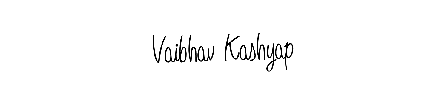 Best and Professional Signature Style for Vaibhav Kashyap. Angelique-Rose-font-FFP Best Signature Style Collection. Vaibhav Kashyap signature style 5 images and pictures png